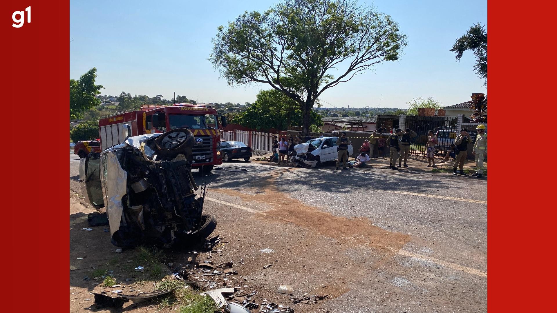 Motorista ingere bebida alcoólica, fura preferencial e causa acidente no Paraná, diz PM