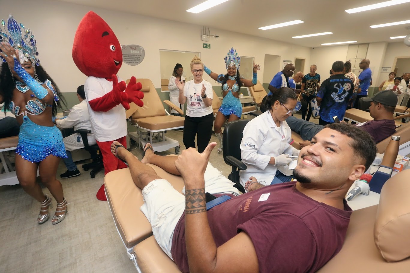 Hemorio lança campanha para incentivar doação de sangue no carnaval, período mais crítico do ano; saiba como doar