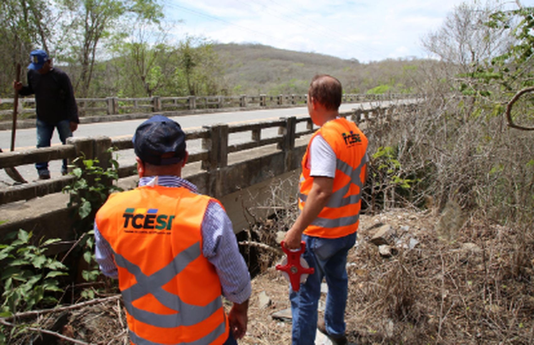 TCE inicia visitas técnicas a pontes e barragens de Sergipe 