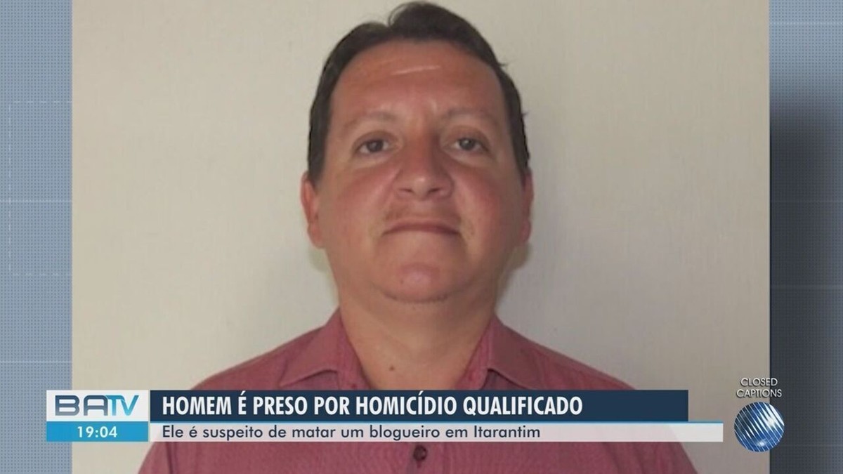 Homem é preso suspeito de matar blogueiro encontrado carbonizado dentro de casa na Bahia