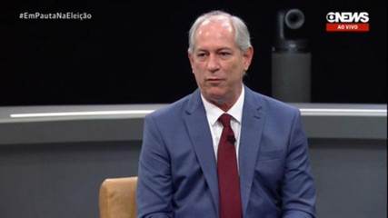 Ciro Gomes PDT responde a pergunta sobre combate a mil cias