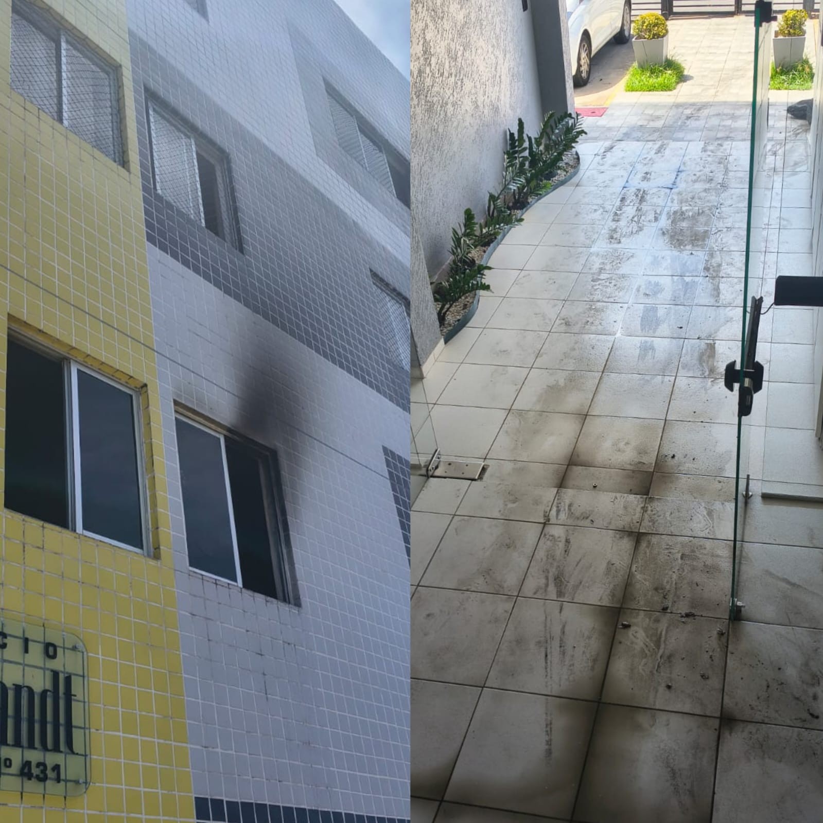 Idosa morre após ter 54% do corpo queimado em incêndio em apartamento de Maceió; VÍDEO