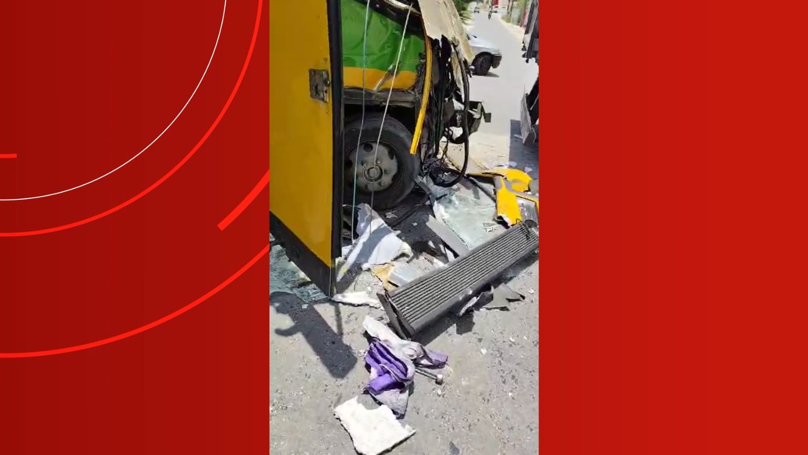 Acidente envolvendo micro-ônibus e caminhão deixa feridos na Zona Norte de Manaus