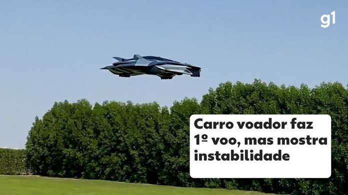 Este é o primeiro carro de corrida voador e sua velocidade é