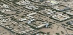 Parte quebrada da maquete de Brasília no Espaço Lúcio Costa na Praça dos Três Poderes
