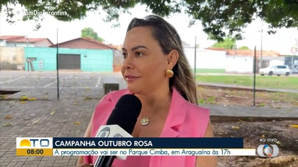Campanha Outubro Rosa com ‘Dia D’ de combate ao câncer será realizada em Araguaína