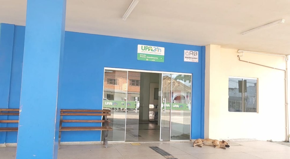 Pacientes buscaram a UPA de Cruzeiro do Sul  — Foto: Reprodução/Rede Amazônica Acre