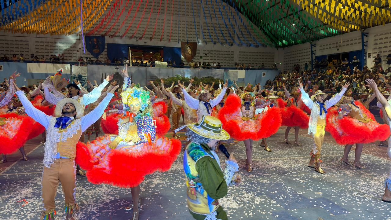 Quadrilha 'Junina São João' vence Festival São Gonçalo Junino 2026