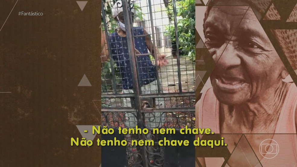 Mulher foi mantida em situação análoga à escravidão por 72 anos — Foto: Reprodução/ TV Globo