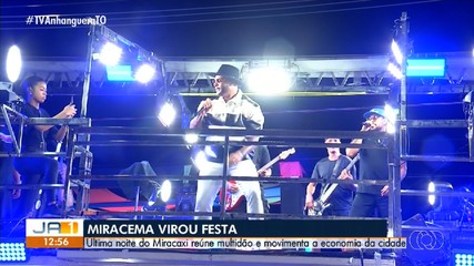 Miracema entrou em festa com mais uma edição do Miracaxi