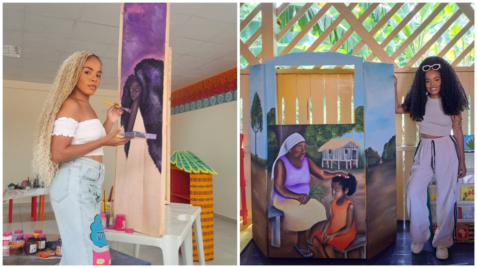 Artista visual de Santarém é selecionada para evento do Ministério da Cultura