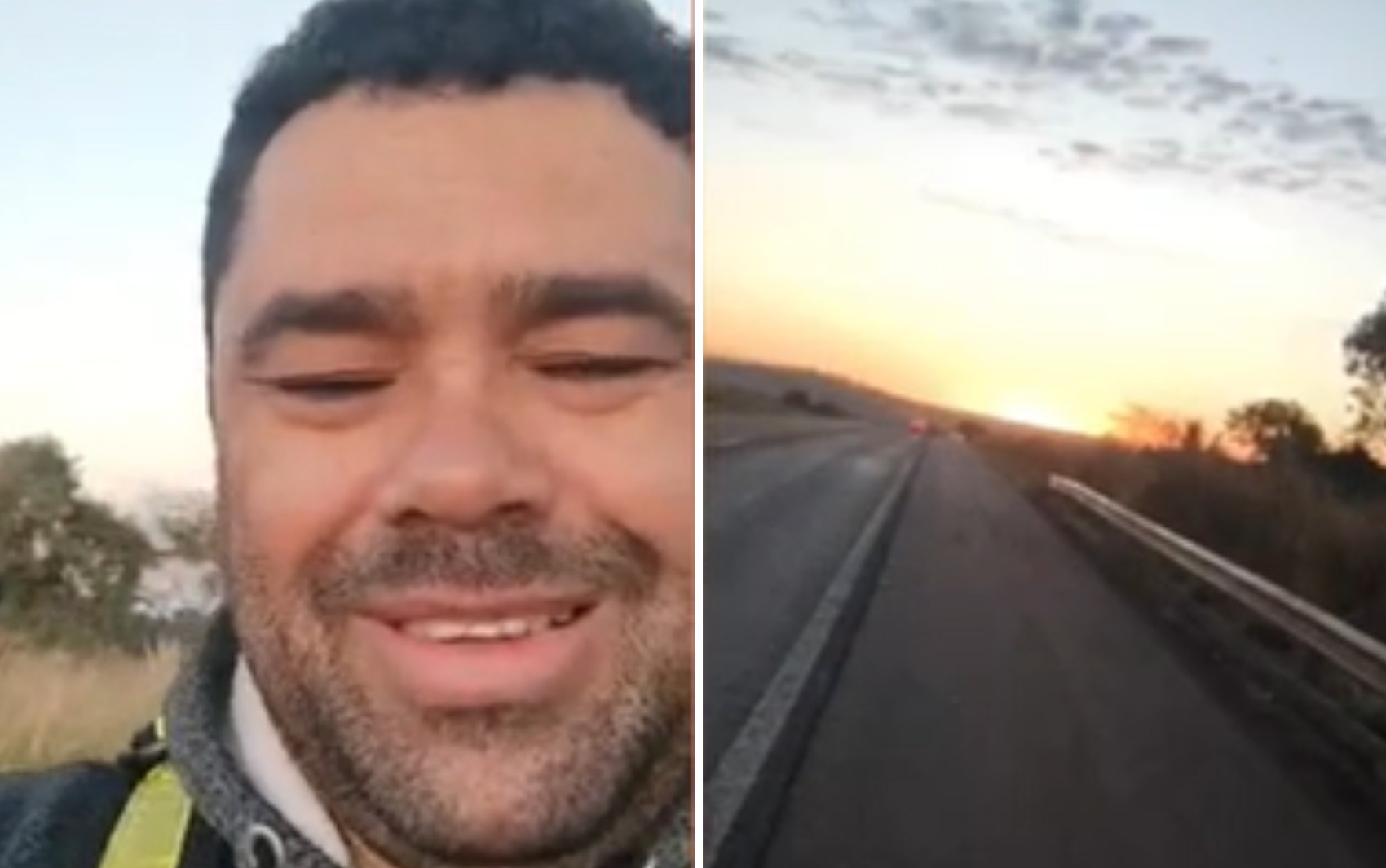 Vereador gravou vídeo minutos antes de morrer ao ser atropelado em rodovia durante romaria para Trindade