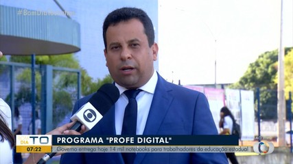 Tocantins entrega 14 mil notebooks para professores da rede estadual