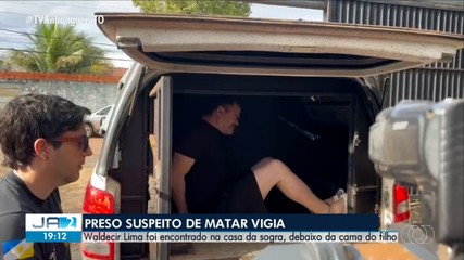 Preso suspeito de matar vigia em Palmas
