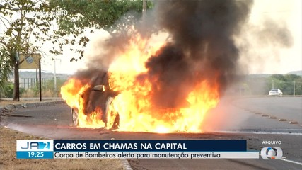Corpo de Bombeiros alerta para manutenção do veículo para evitar incêndios