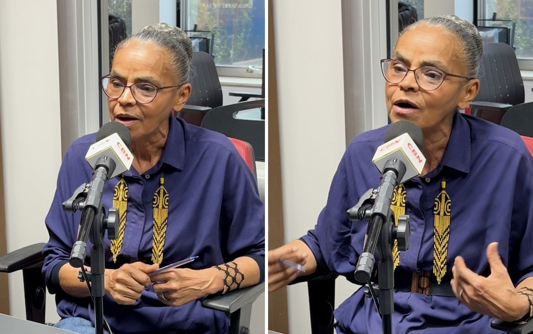 Marina Silva critica 'visão política que desrespeita soberania do Brasil' e que 'articula tarifaço de 25%'