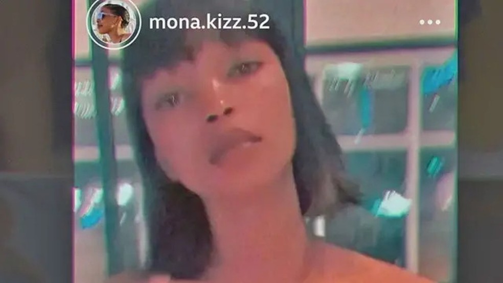 A última selfie de Monic Karungi, antes de morrer — Foto: BBC