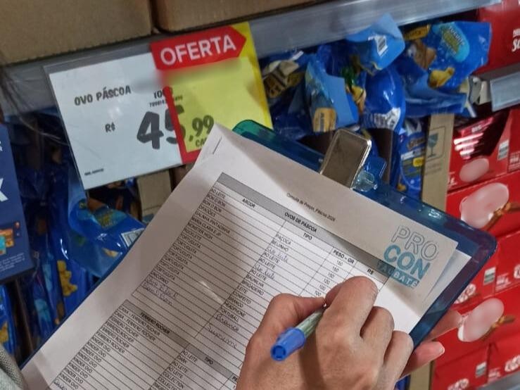 Preços de ovos de Páscoa e caixas de bombom variam até 67% em Taubaté, aponta Procon