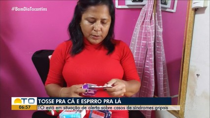 Aumento nos casos de síndromes gripais acendem alerta para o Tocantins