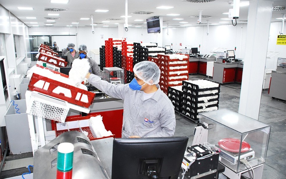 Centro de Análise de Fibras da Associação Baiana dos Produtores de Algodão (Abapa), na Bahia, é o maior da América Latina — Foto: Abapa