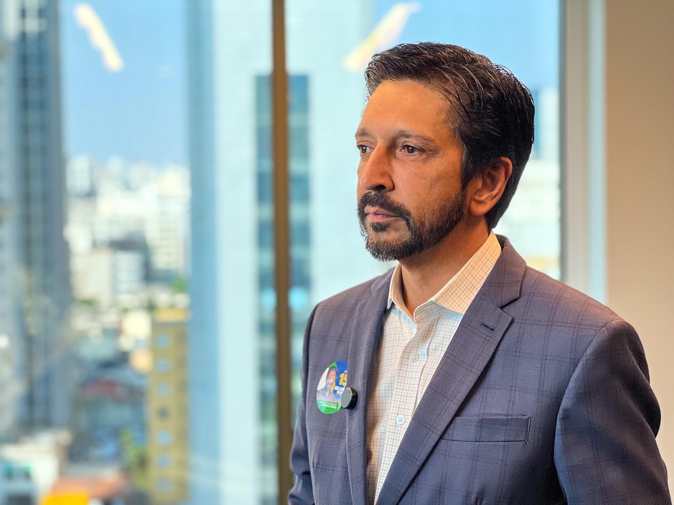 O candidato do MDB à Prefeitura de SP, Ricardo Nunes. — Foto: Divulgação