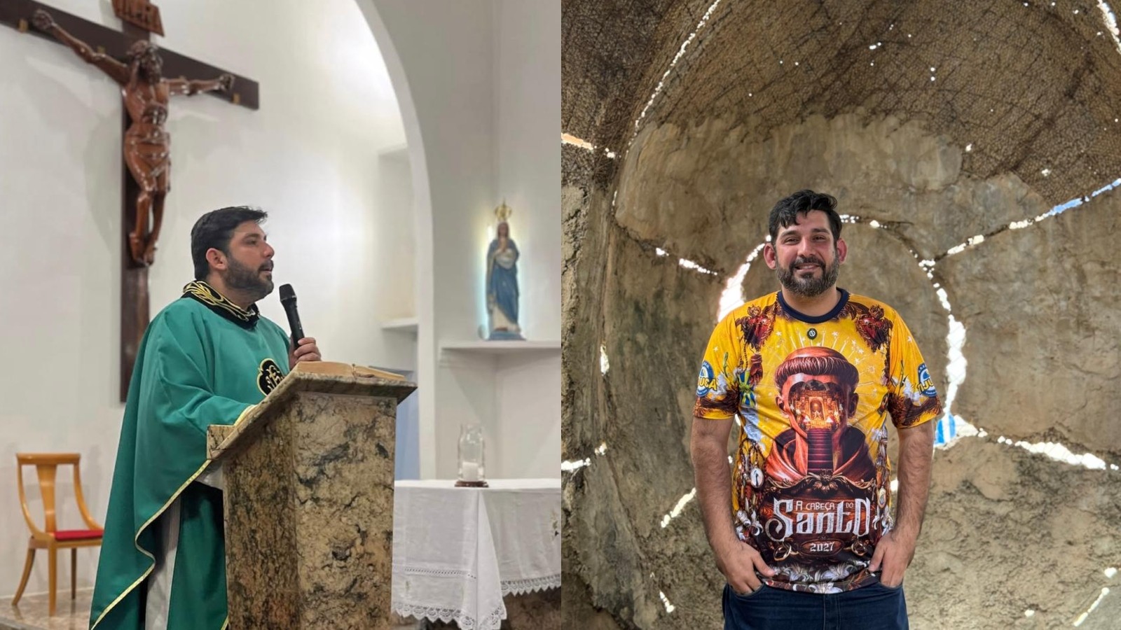 Padre do Ceará é finalista em disputa de samba-enredo da escola Unidos da Tijuca, que vai homenagear 'A Cabeça do Santo'