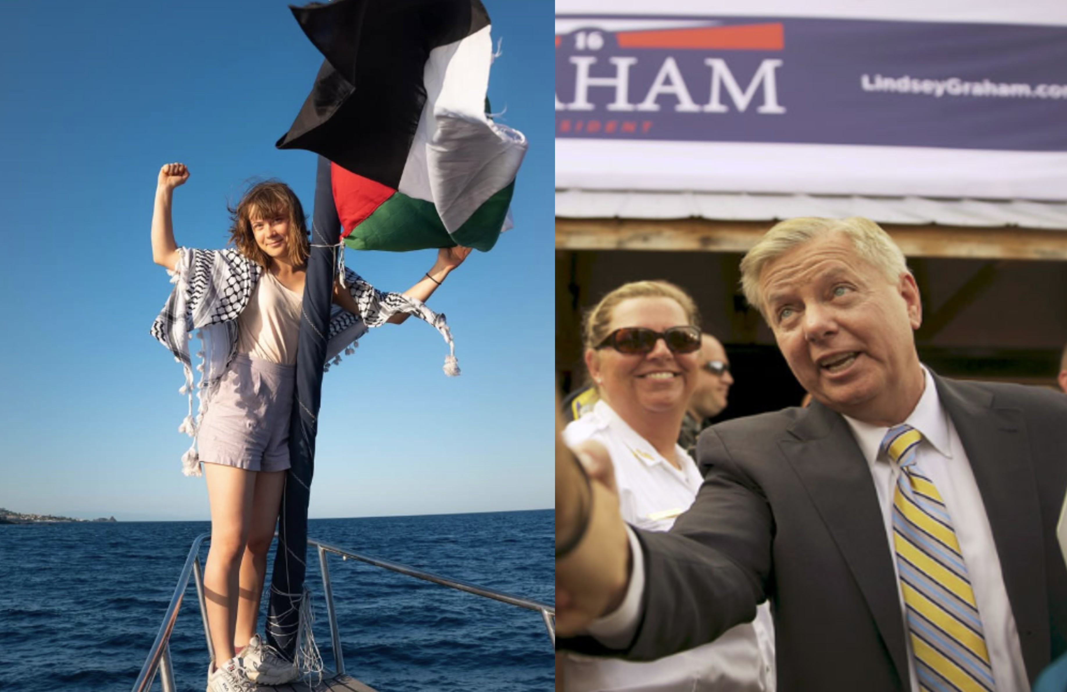 ‘Espero que Greta e seus amigos saibam nadar’: senador americano gera revolta ao debochar de ativista em viagem de barco a Gaza 