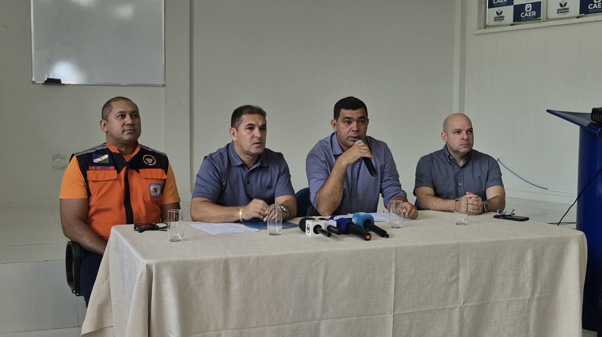 Caer anuncia abertura de novos poços e envio de carros-pipa para combater efeitos da seca em Roraima
