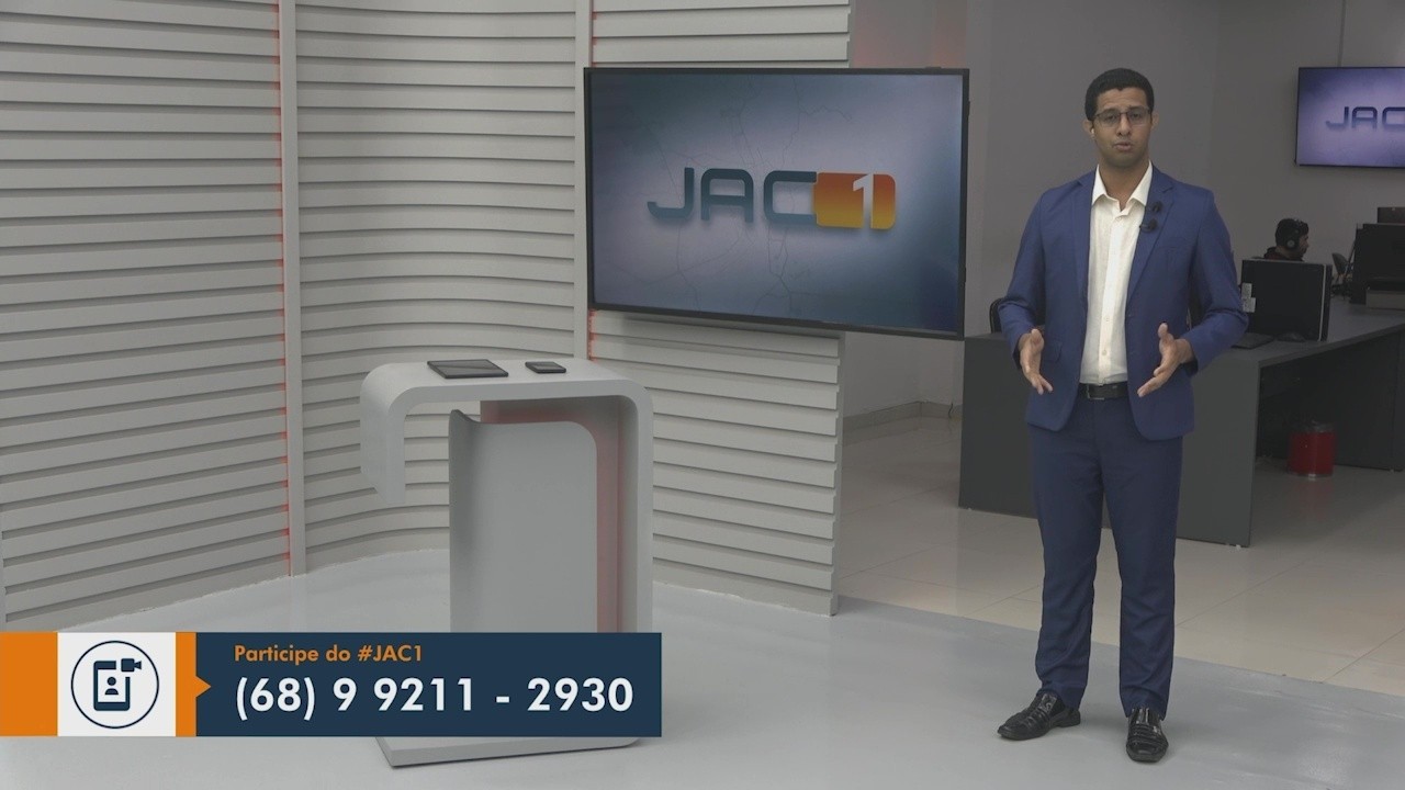 VÍDEOS: Jornal do Acre 1ª Edição deste sábado, 20 de junho de 2026