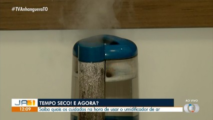 Saiba quais cuidados tomar na hora de usar o umidificador de ar
