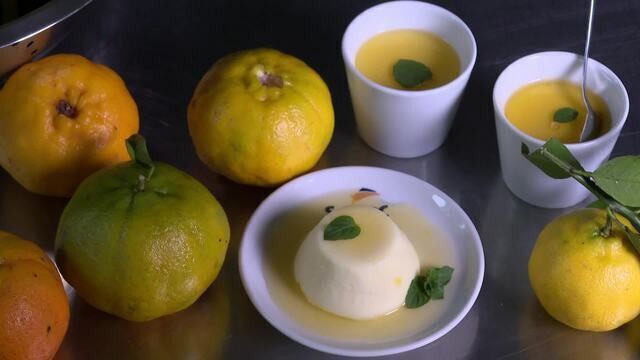 Sobremesa leve: aprenda a preparar um flan com calda de ponkan 