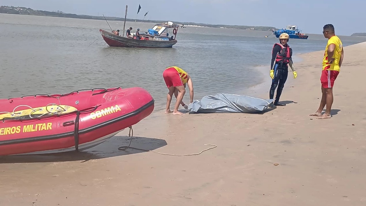 Corpo de homem é encontrado por pescadores na Baía de São Marcos, em São Luís