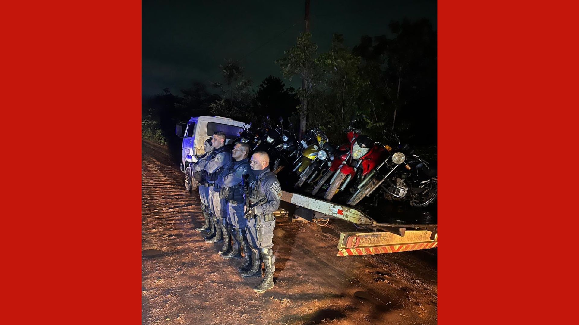 Motocicletas furtadas do Detran são encontradas em área de mata em Macapá
