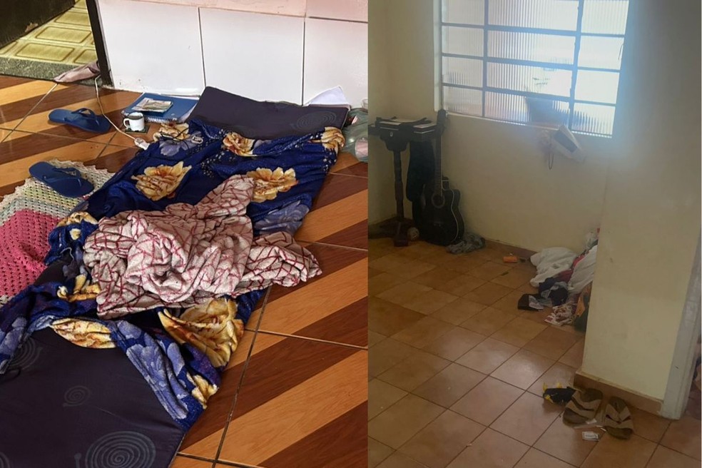 Segundo a Polícia Civil (PC-PR), asa era usada como ponto de tráfico. — Foto: Polícia Civil (PC-PR)