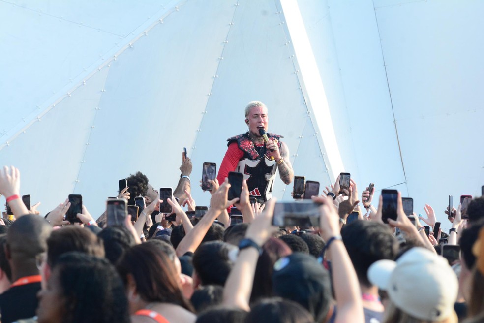 MC Daniel se apresenta no Palco Sunset no Rock in Rio — Foto: AgNews