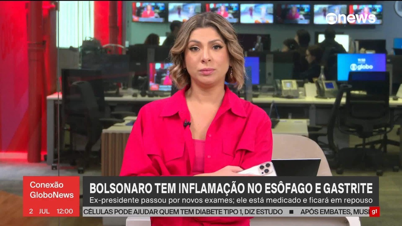 Bolsonaro tem 'intensa esofagite' e 'gastrite moderada', diz boletim médico 