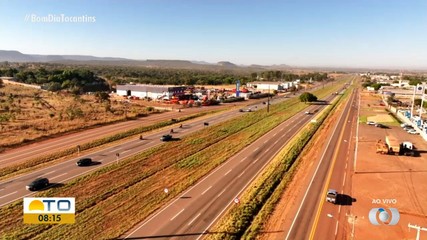 Drone do BDT traz imagens ao vivo da BR-010