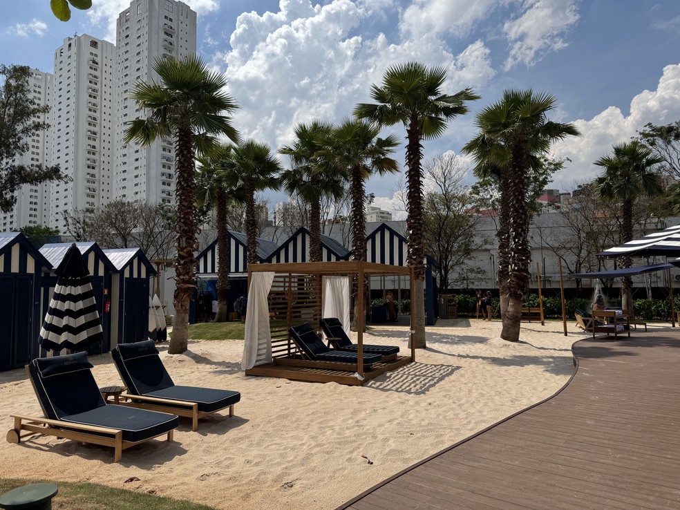 Estrutura de resort de luxo e preço compatível: um título vitalício custa R$ 1,2 milhão. — Foto: João de Mari/g1