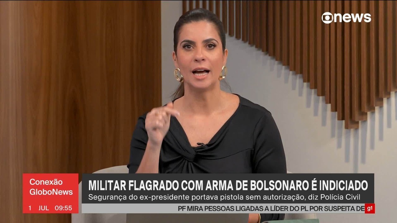 Moraes pede nova posição da PGR sobre apreensão de arma de Bolsonaro em blitz; Polícia Civil indiciou só sargento