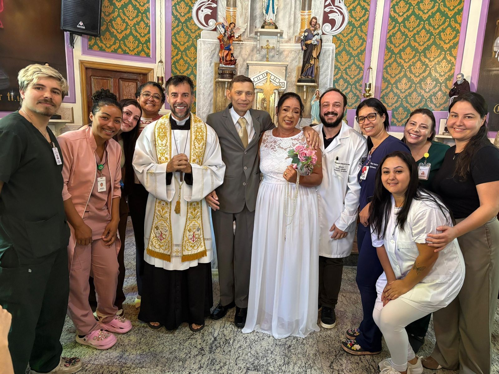 Dez dias após se casar com a companheira na capela de hospital, paciente com câncer terminal morre em Itapetininga