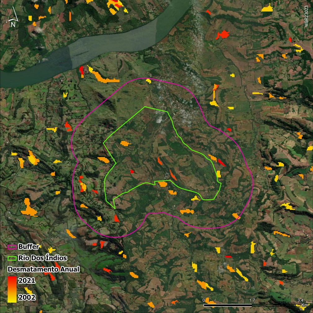 TI Rio dos &Iacute;ndios &mdash; Foto: WWF
