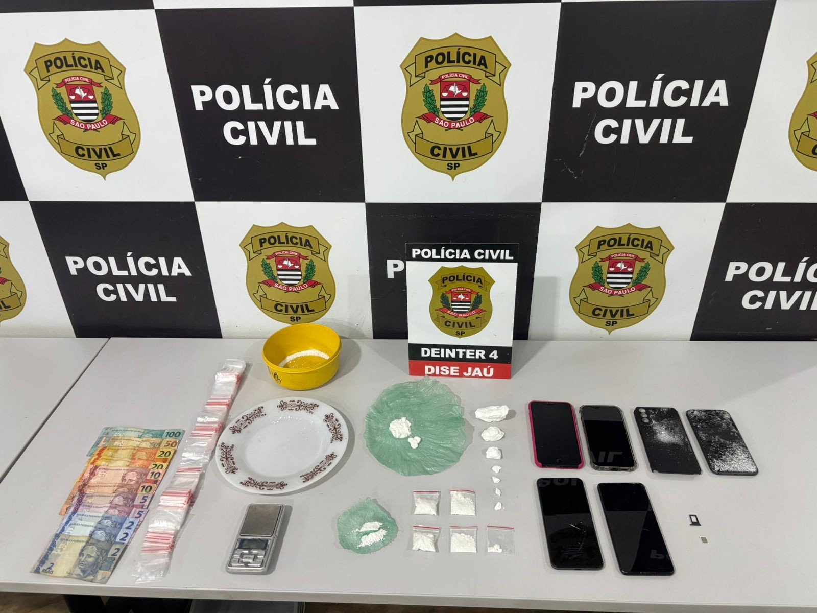 Operação contra o tráfico mira quadrilha que usava Pix para comercializar drogas em Jaú