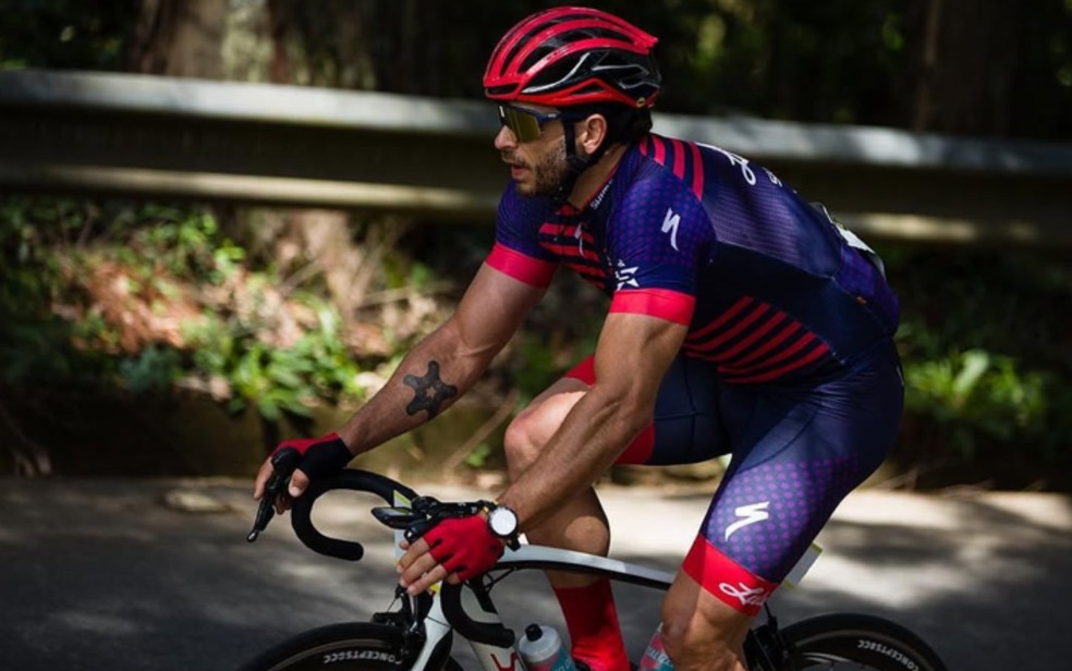 Vitor Medrado, ciclista Sertãozinho, SP — Foto: Redes sociais