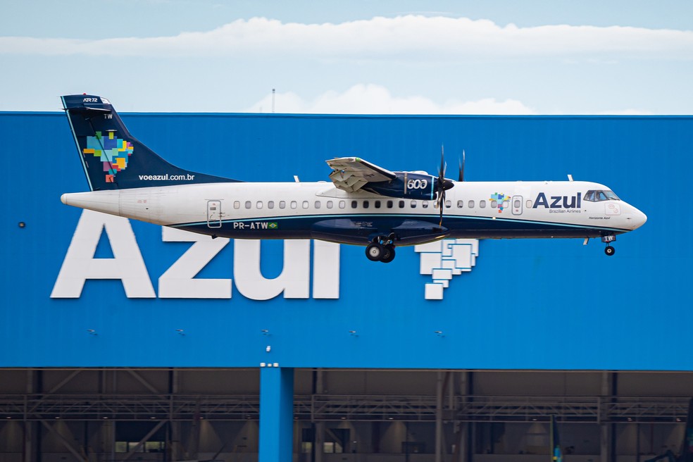 Companhia aérea azul — Foto: Azul/Divulgação