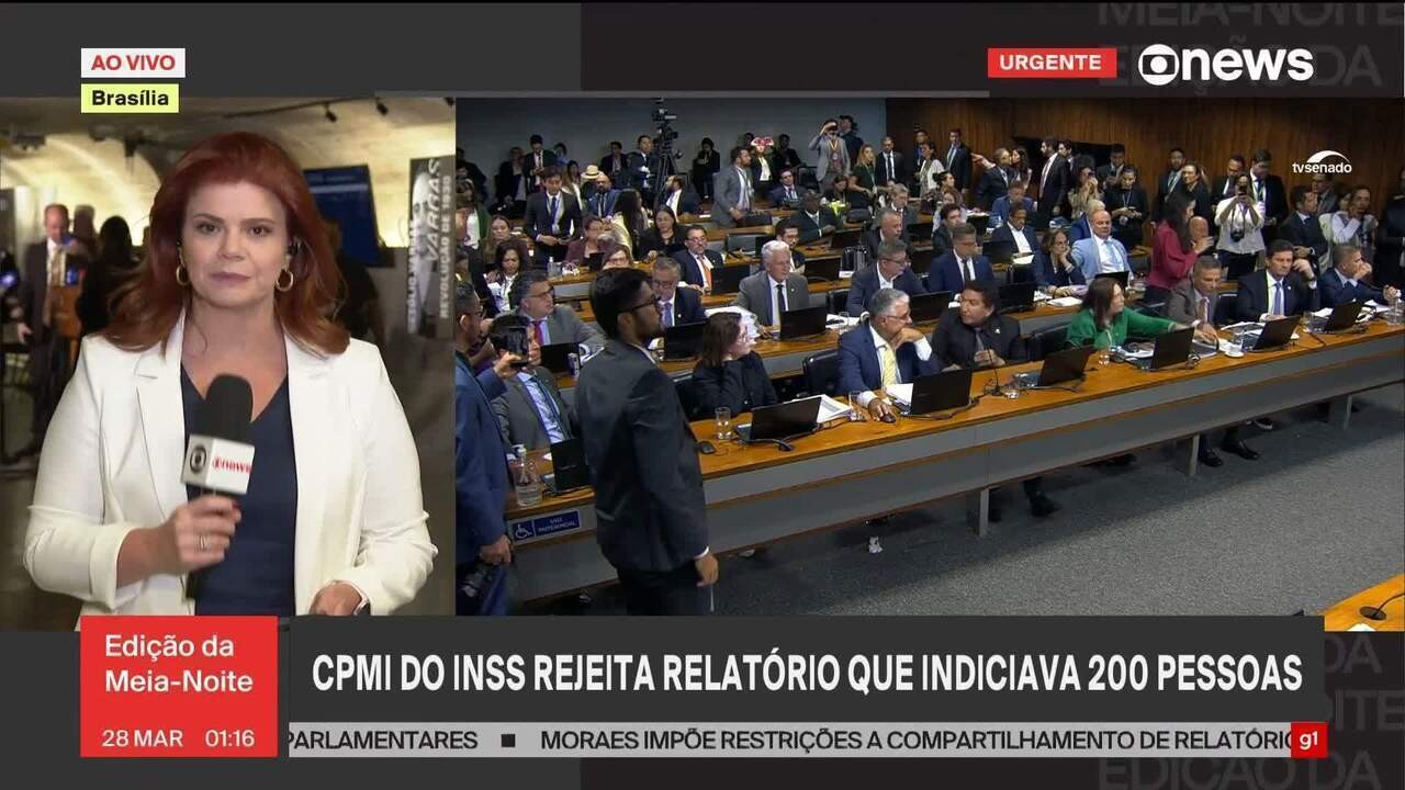CPMI do INSS: veja como cada parlamentar votou na análise que rejeitou relatório