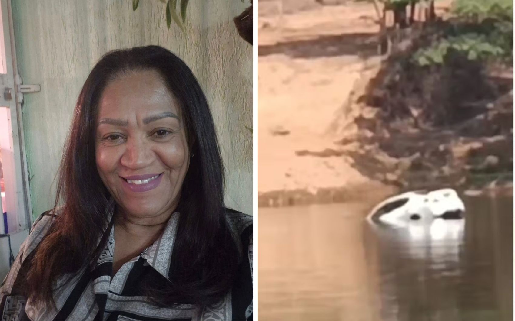 Turista que estava em carro que afundou em rio após cair de balsa é achada morta