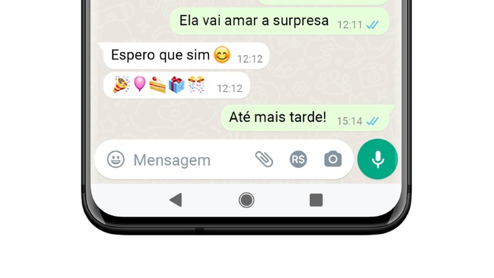 Função foi descontinuada no Brasil em dezembro de 2024 — Foto: Divulgação/WhatsApp