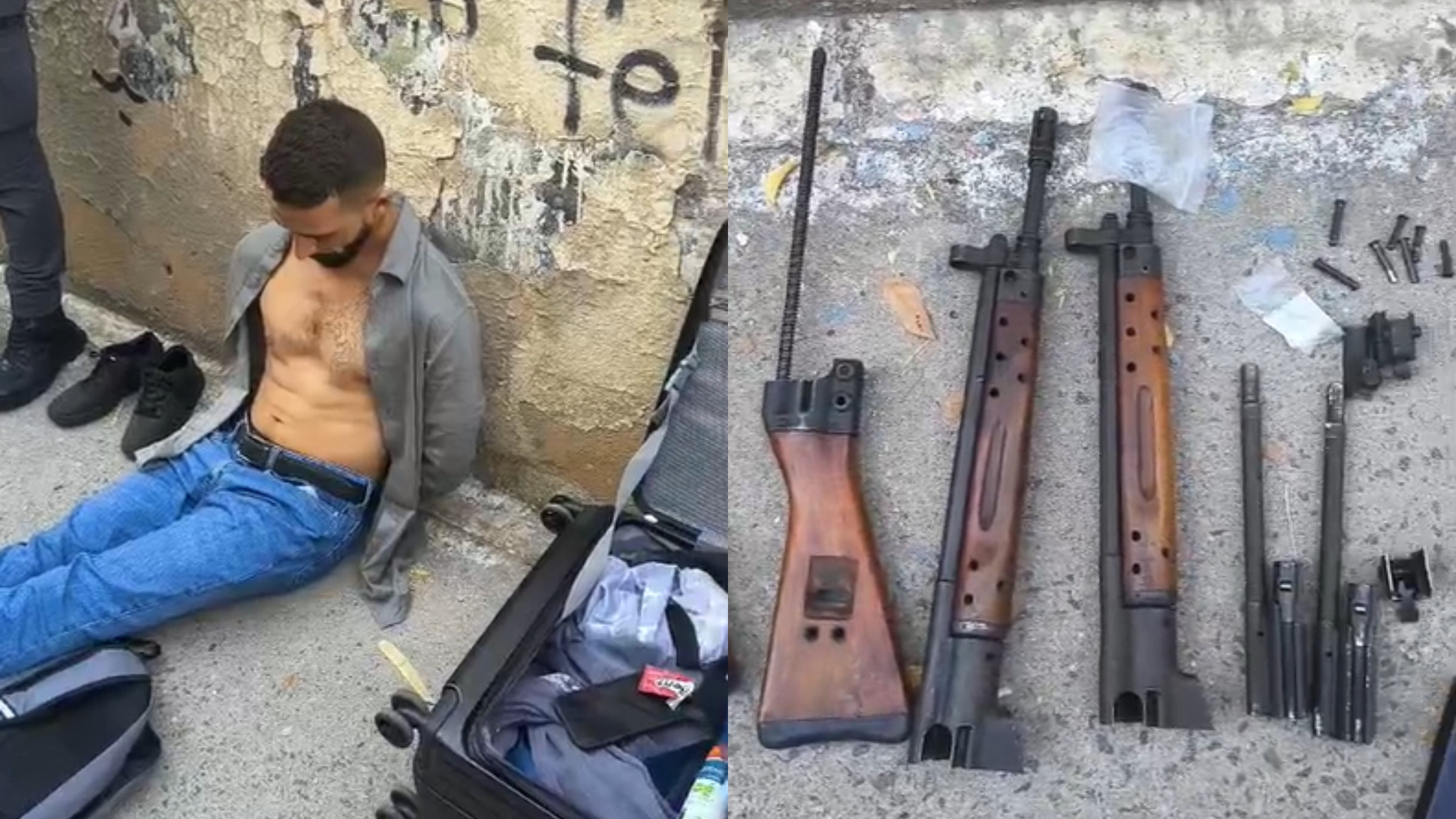 Polícia apreende fuzis em mala de passageiro de ônibus de turismo na Barra Funda