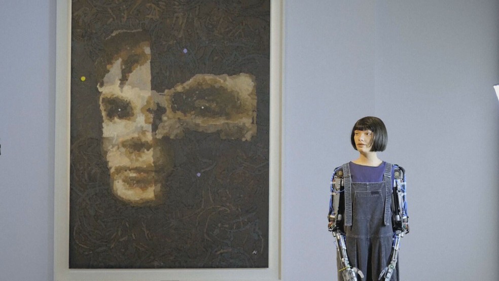Obra de arte feita por IA — Foto: Reprodução/TV Globo