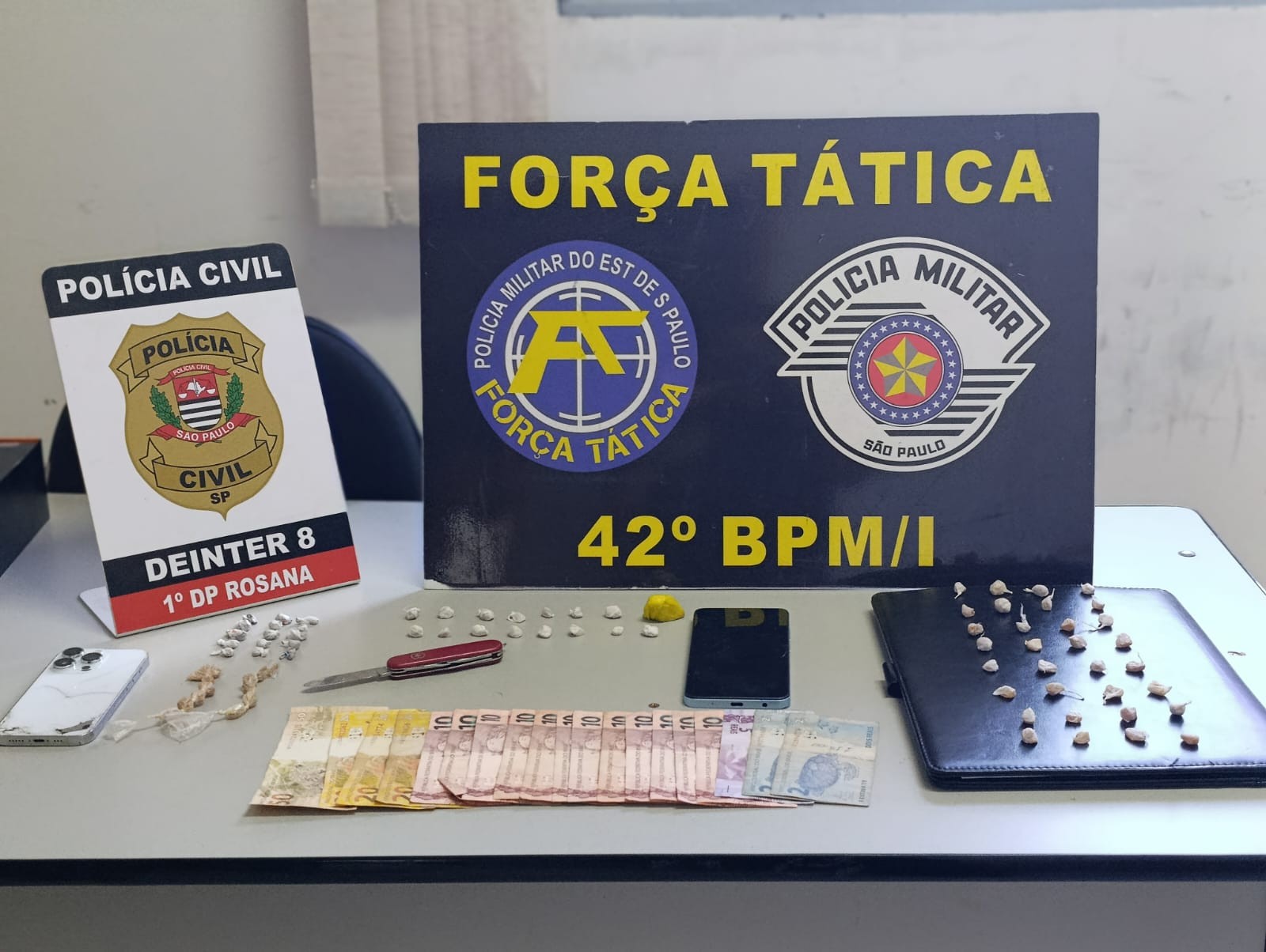 Quatro pessoas são presas por tráfico de drogas durante operação ‘Cucurbitácea’ em Rosana